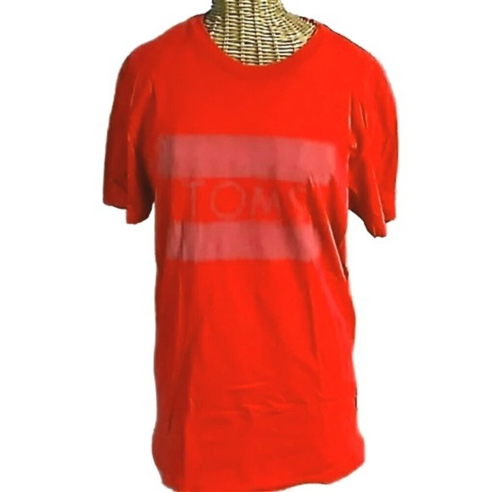 TOMS Red Logo Crewneck T-shirt